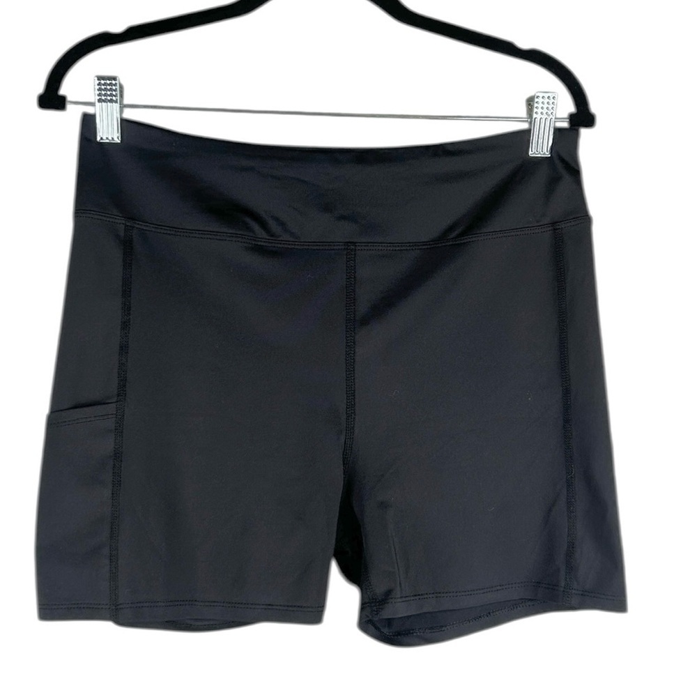Tommy Bahama‎ Women's Black Racquet & Paddle Biker Athletic Shorts Size Large